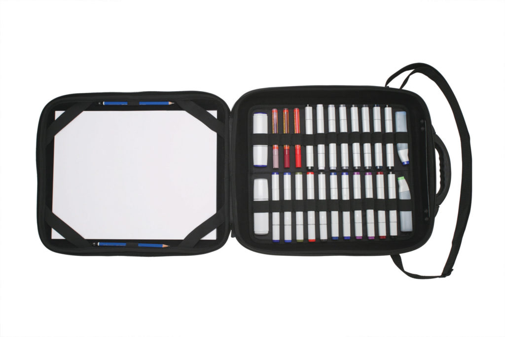 ProFolio Marker Pad Carrier Fits Up To 72 Markers Fits Pads Up To 19″ x 24″ ProFolio by Itoya 
