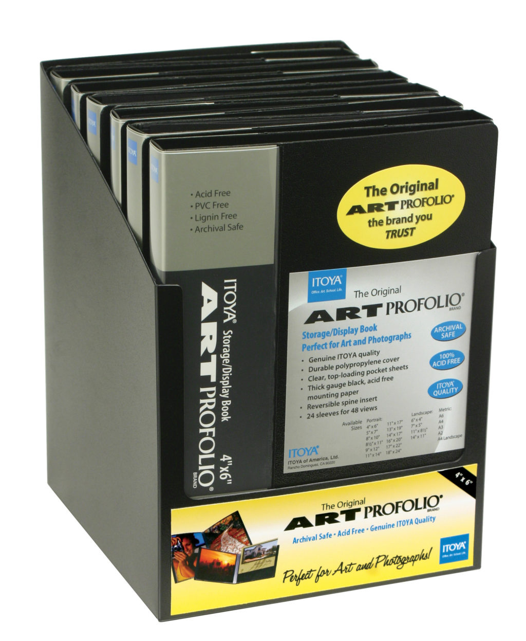 90 Pages Pack of 2 Itoya Art Profolio Storage/Display Book 8 1/2 in x 11 in. 