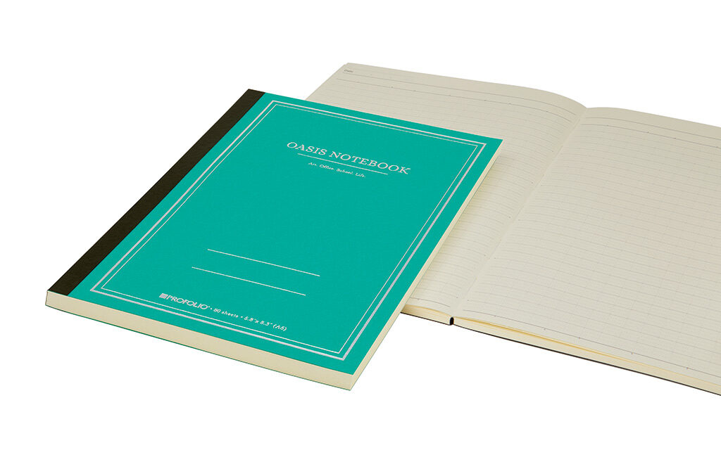 ProFolio Oasis Notebook- 7 by 9.9 inches (B5) — Two Hands Paperie